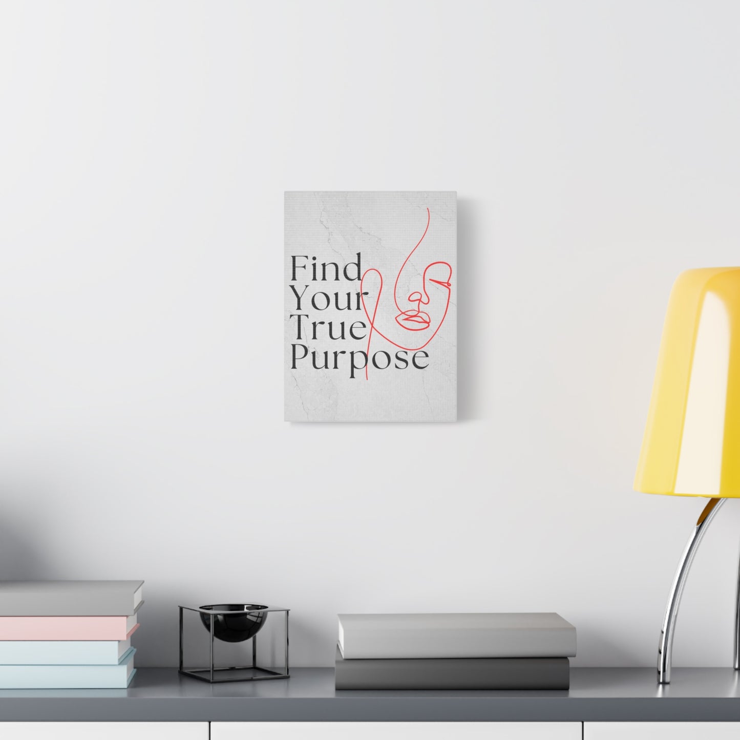 Inspirational Wall Art - Find Your True Purpose Canvas