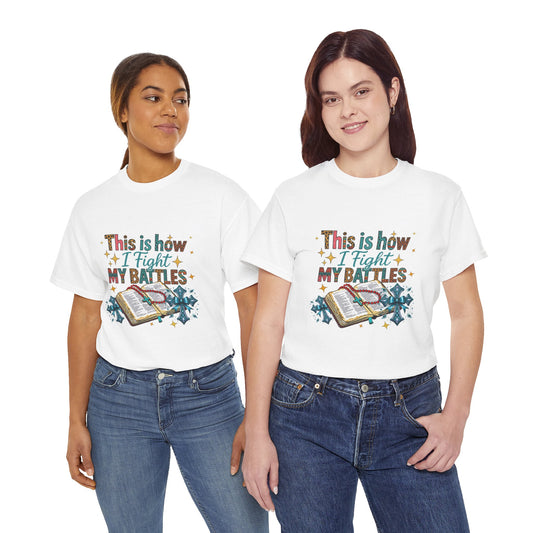 Inspirational Quote Unisex Heavy Cotton Tee, Motivational T-Shirt, Gift for Encouragement, Casual Wear, Everyday Humor
