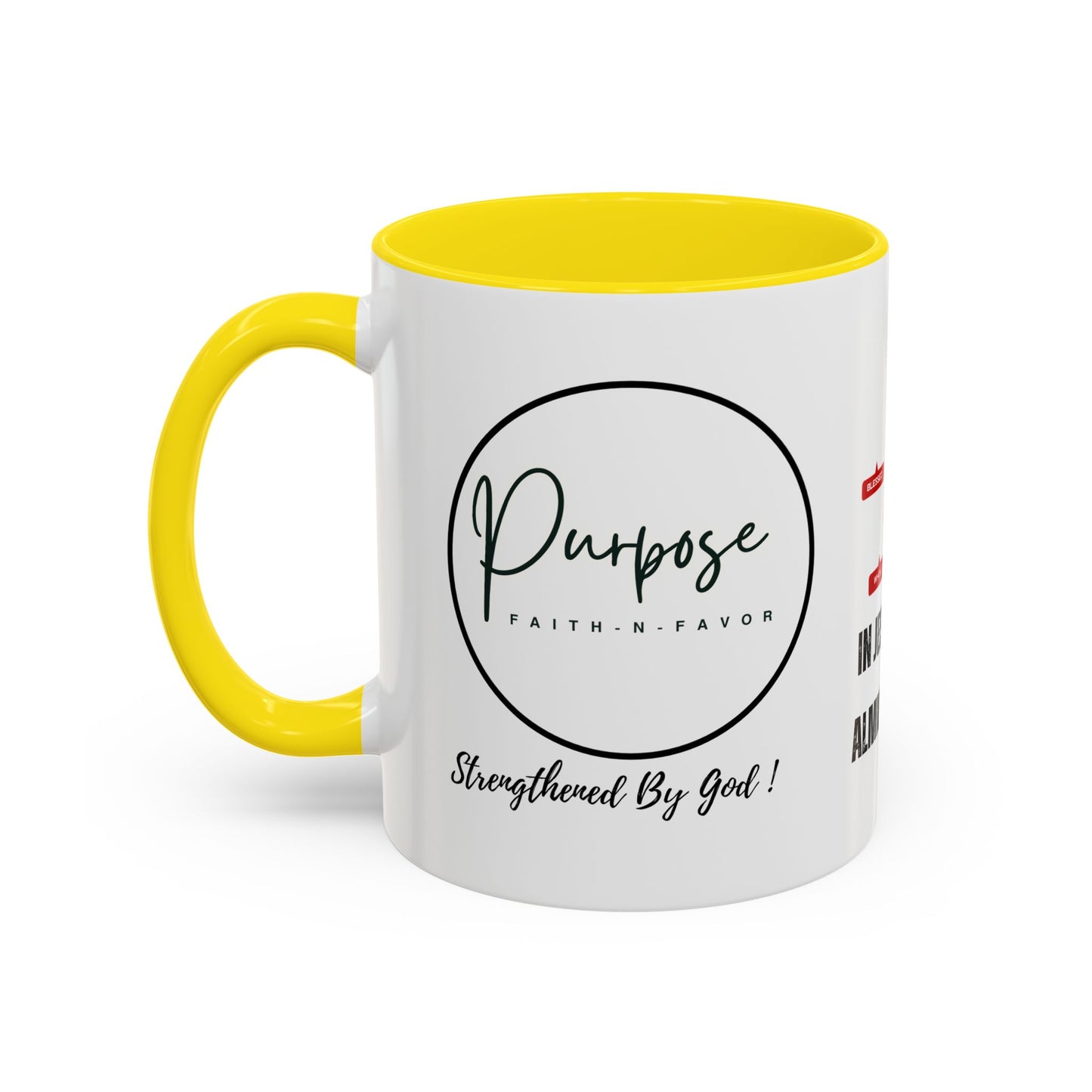 Inspirational Coffee Mug - I AM in Jesus Christ
