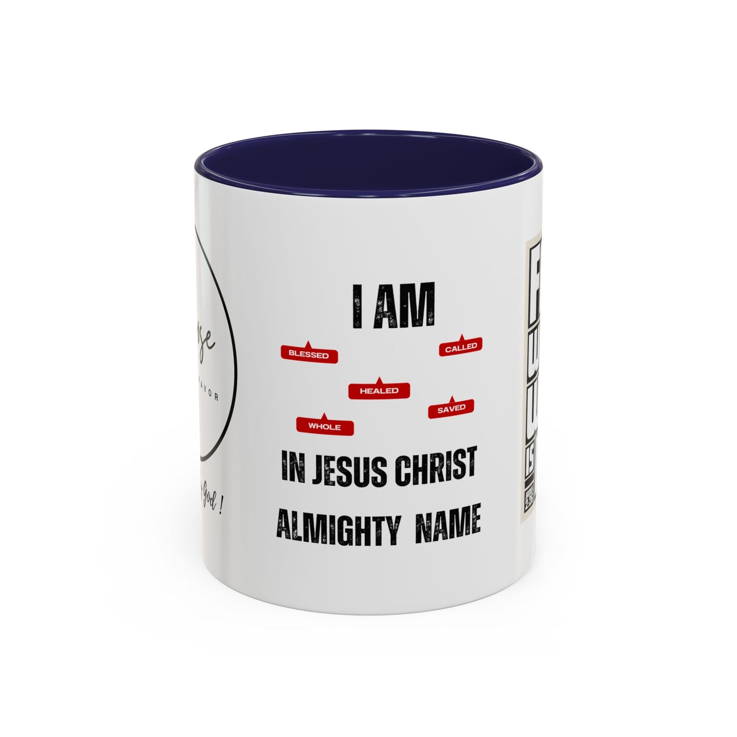 Inspirational Coffee Mug - I AM in Jesus Christ