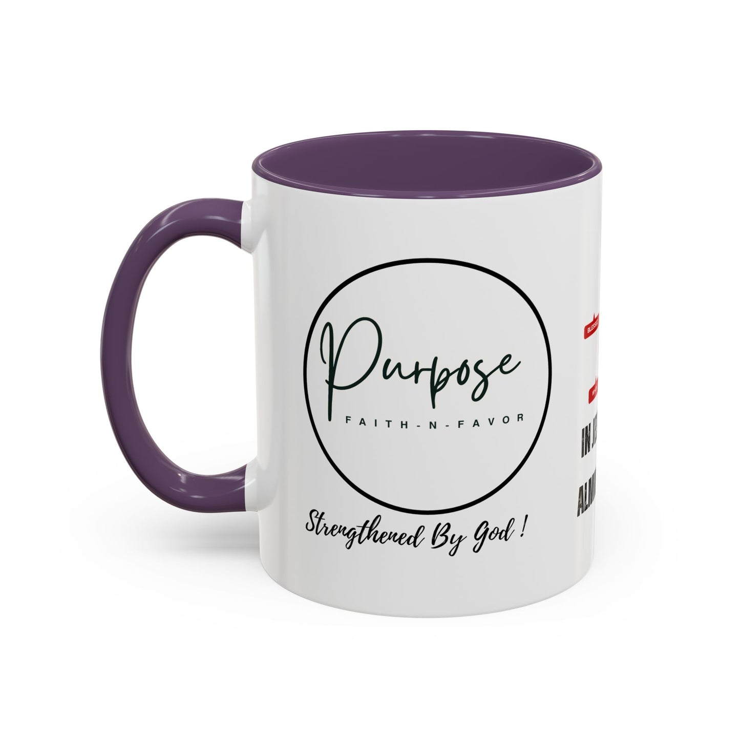 Inspirational Coffee Mug - I AM in Jesus Christ
