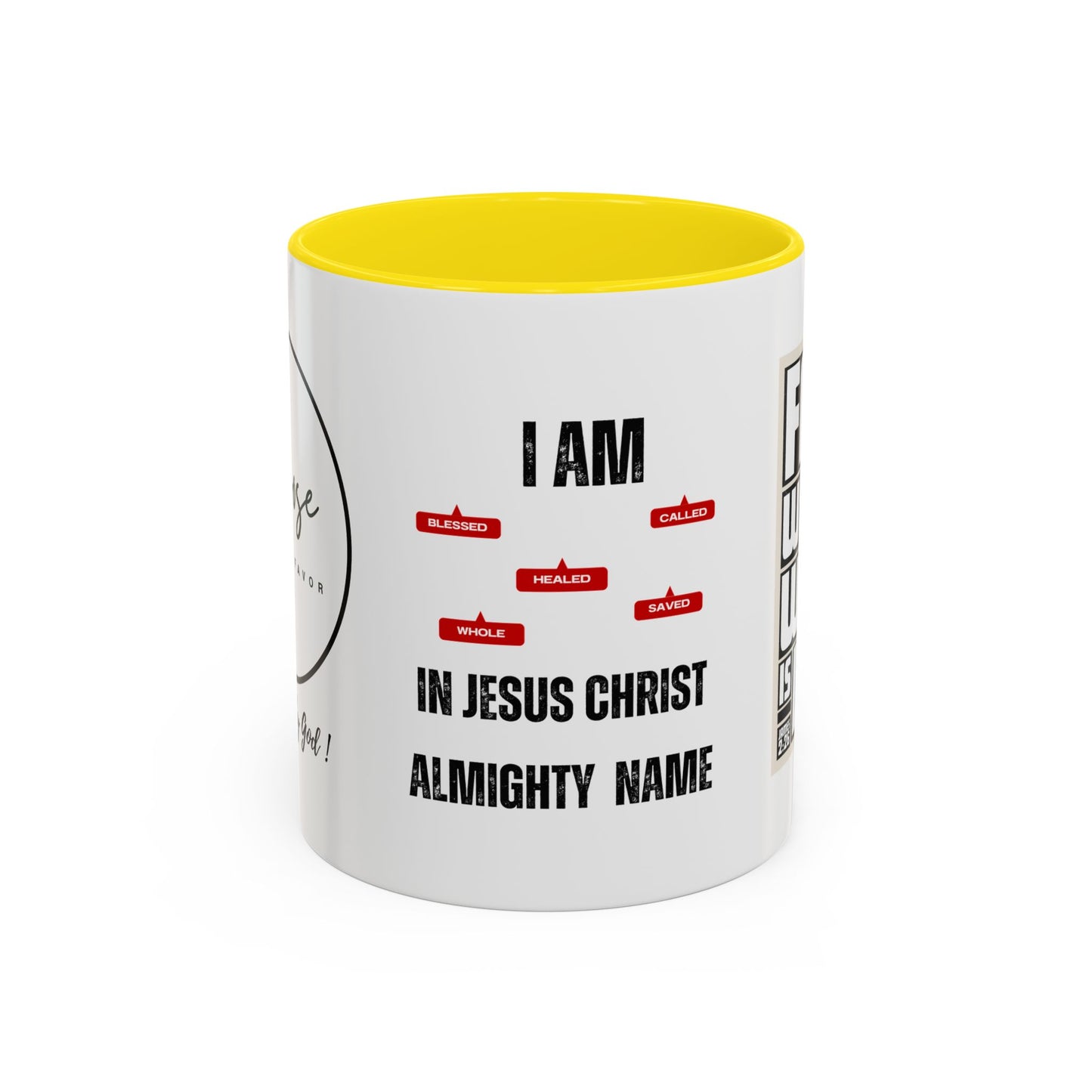 Inspirational Coffee Mug - I AM in Jesus Christ