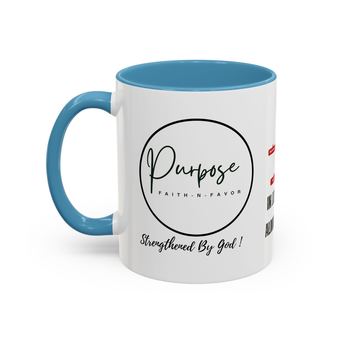 Inspirational Coffee Mug - I AM in Jesus Christ