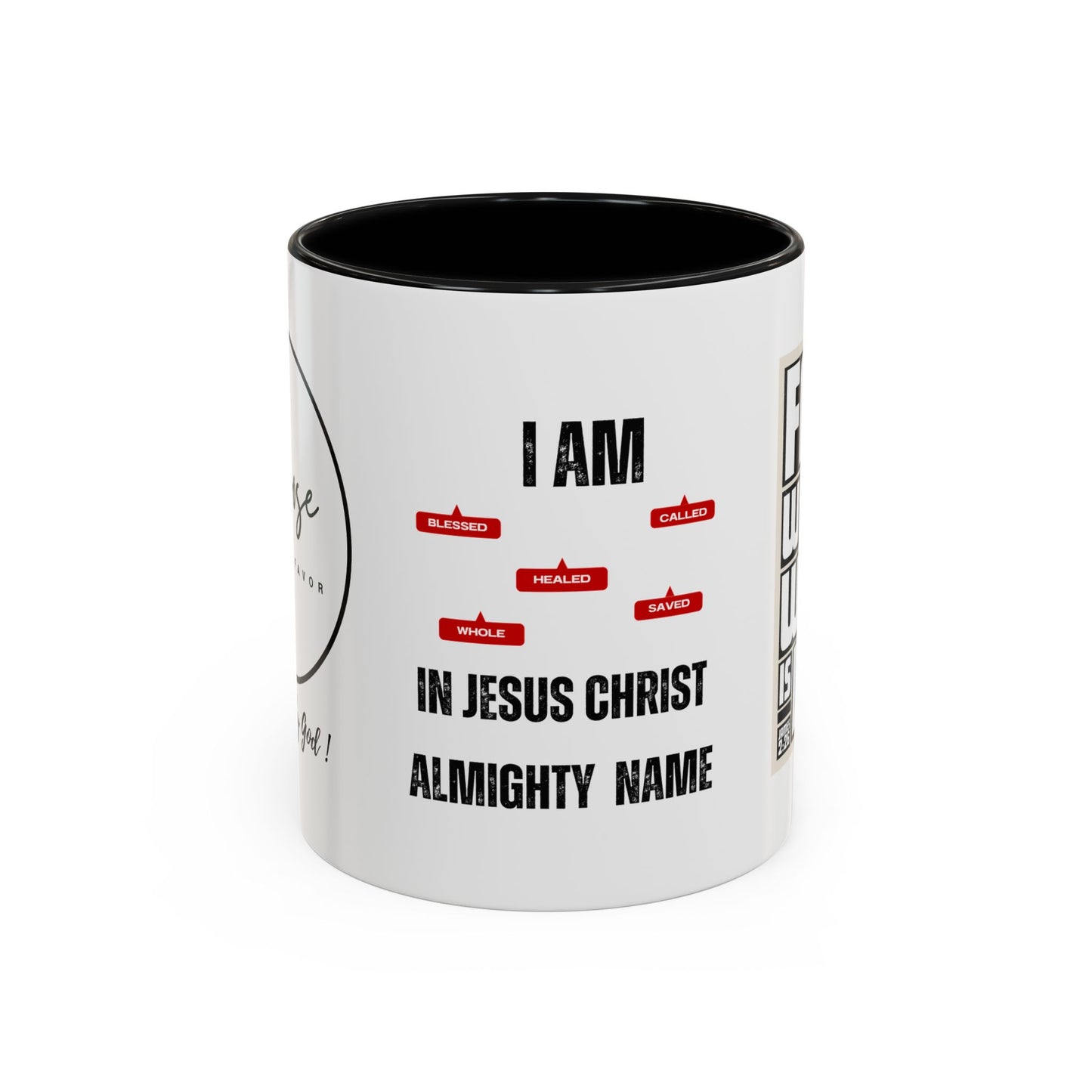 Inspirational Coffee Mug - I AM in Jesus Christ