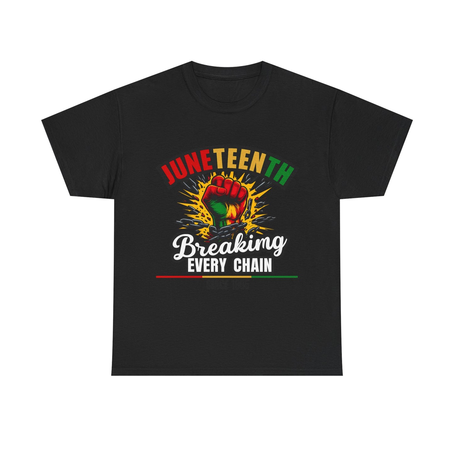 Juneteenth Heavy Cotton Tee | Breaking Every Chain Shirt | Unisex T-Shirt | Black History Month Apparel | Juneteenth Celebration Gift [...]
