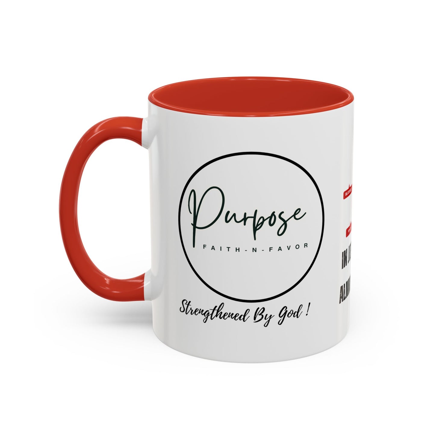 Inspirational Coffee Mug - I AM in Jesus Christ