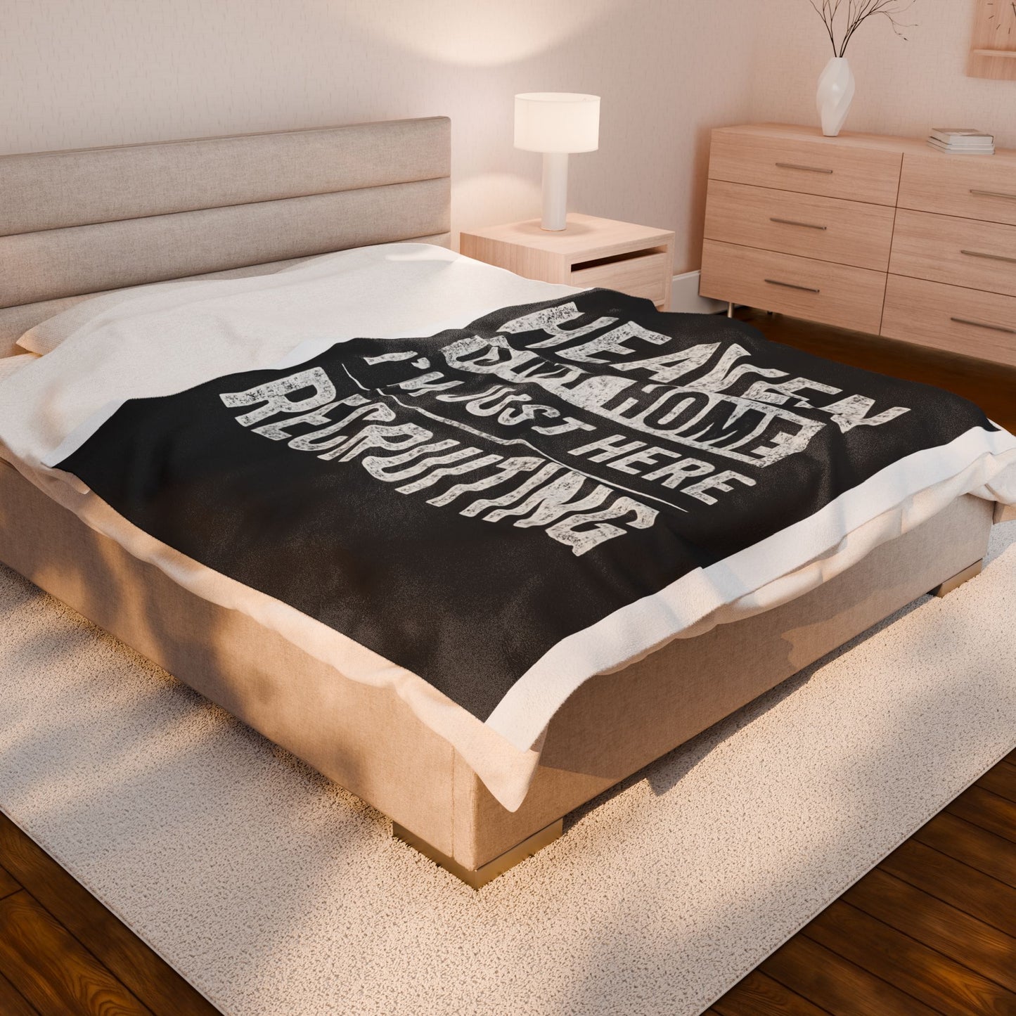 Heaven is My Home Plush Blanket, Cozy Velveteen Throw, Inspirational Gift, Soft Fleece Cover, Ideal for Home Decor, Perfect for [...]