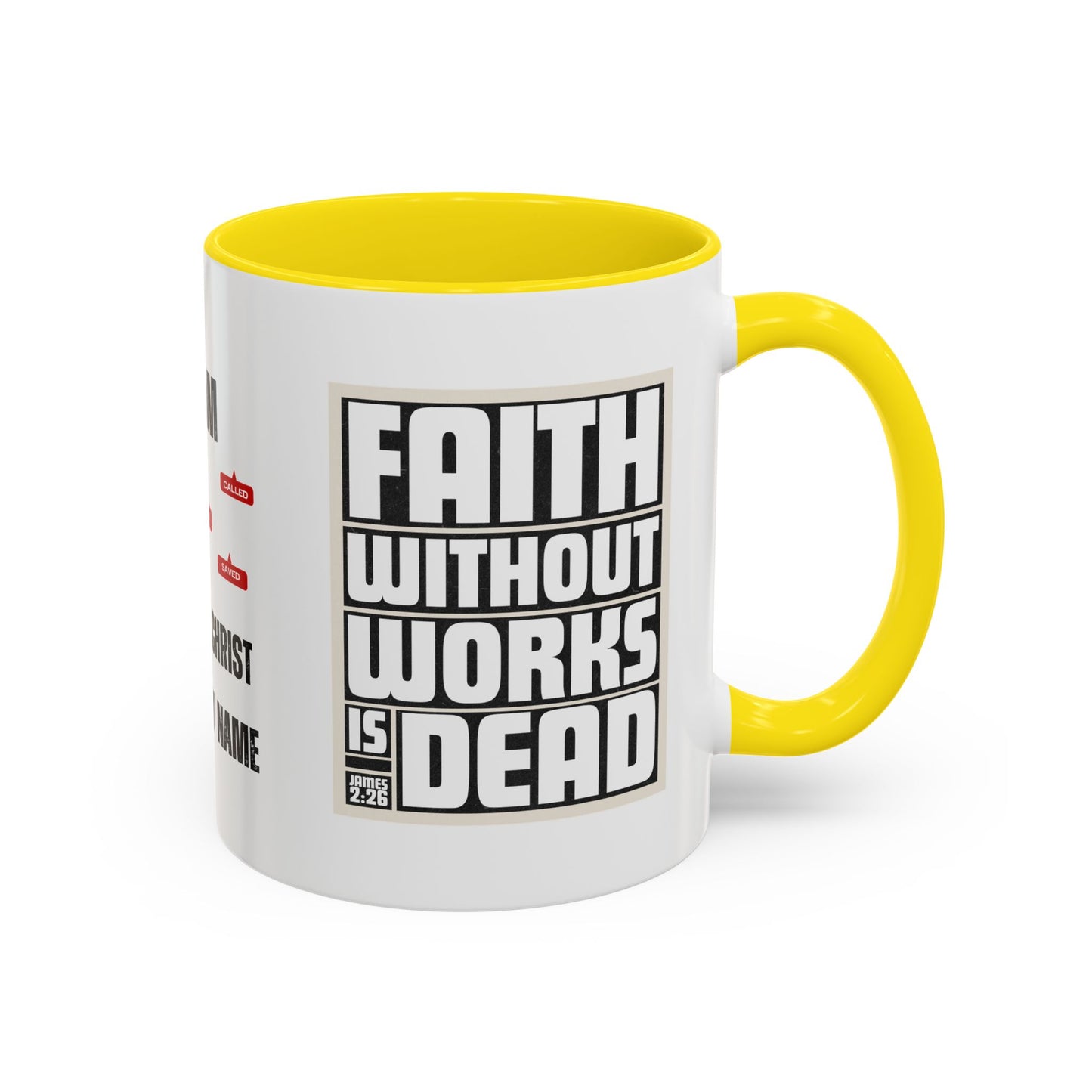 Inspirational Coffee Mug - I AM in Jesus Christ