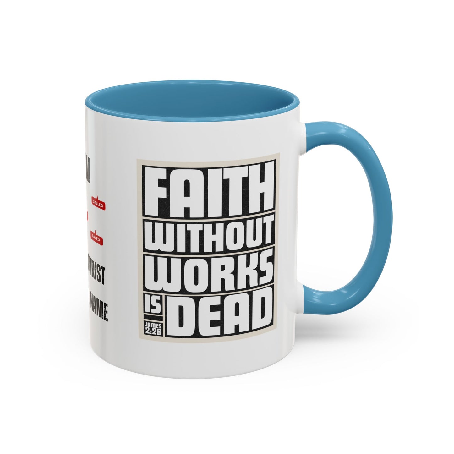 Inspirational Coffee Mug - I AM in Jesus Christ