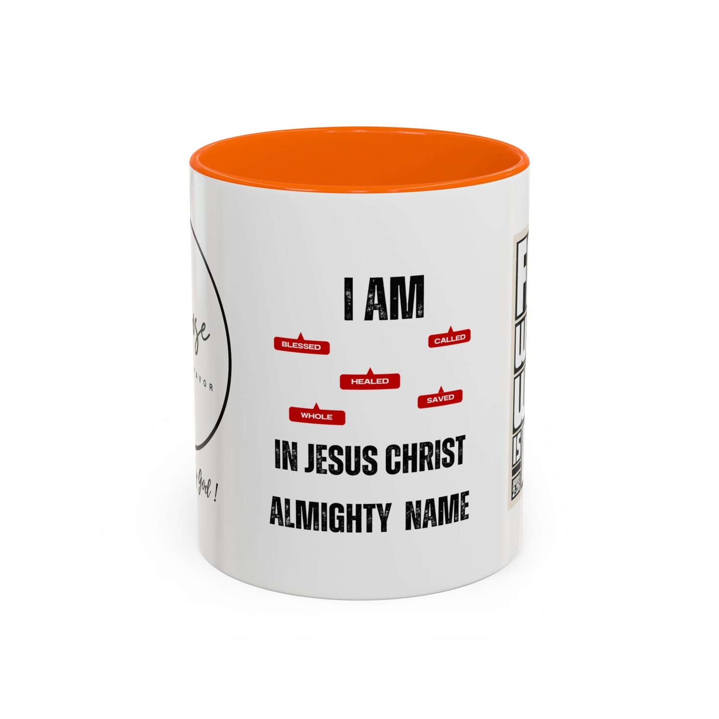 Inspirational Coffee Mug - I AM in Jesus Christ