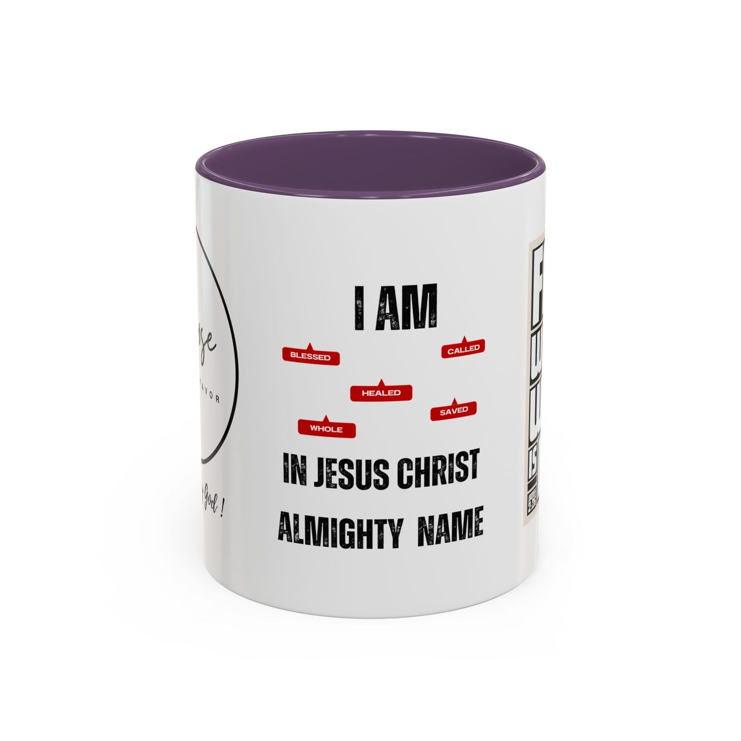 Inspirational Coffee Mug - I AM in Jesus Christ