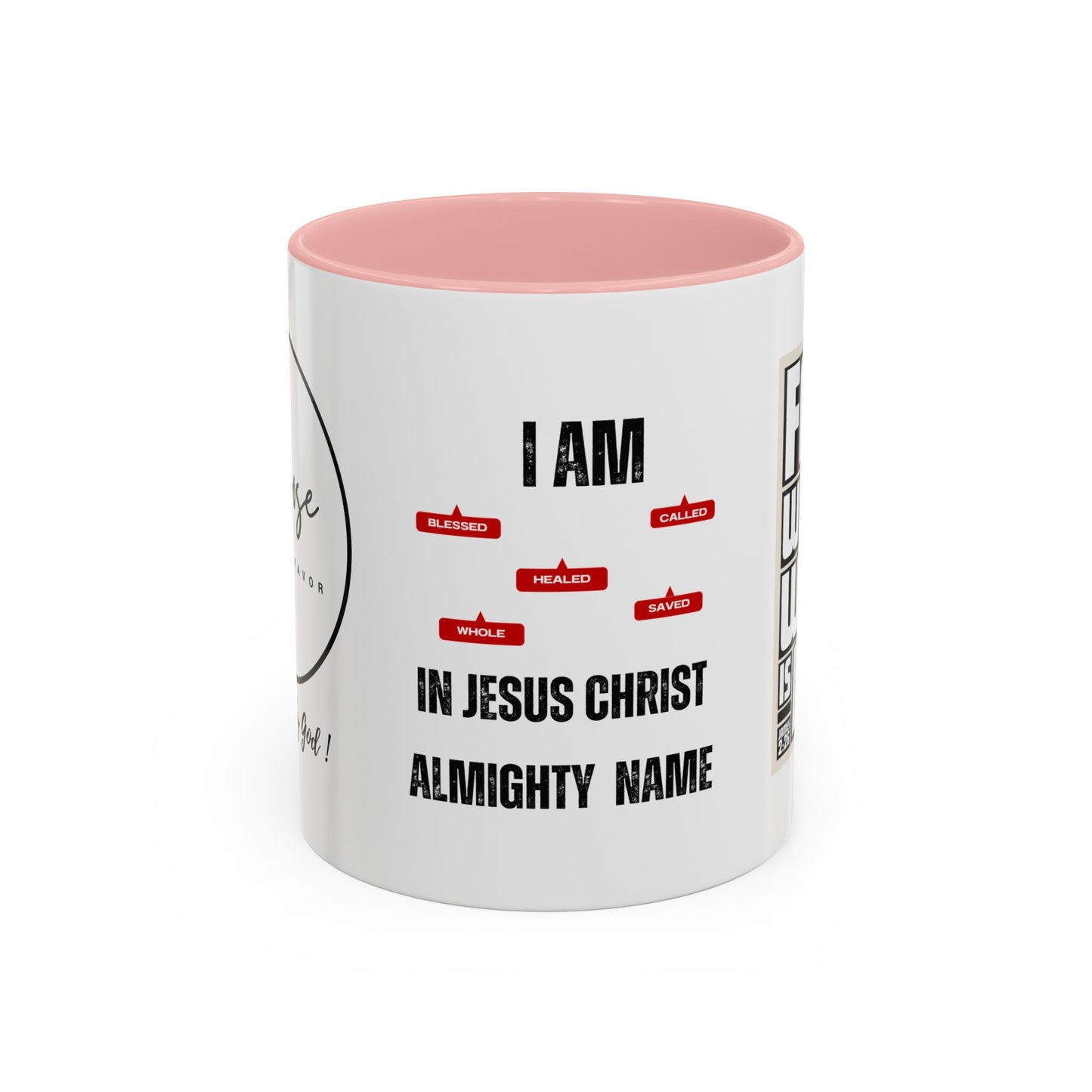 Inspirational Coffee Mug - I AM in Jesus Christ