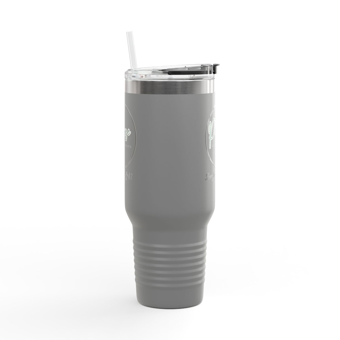 Insulated Travel Mug - 40oz "Purpose: Strengthened By God"