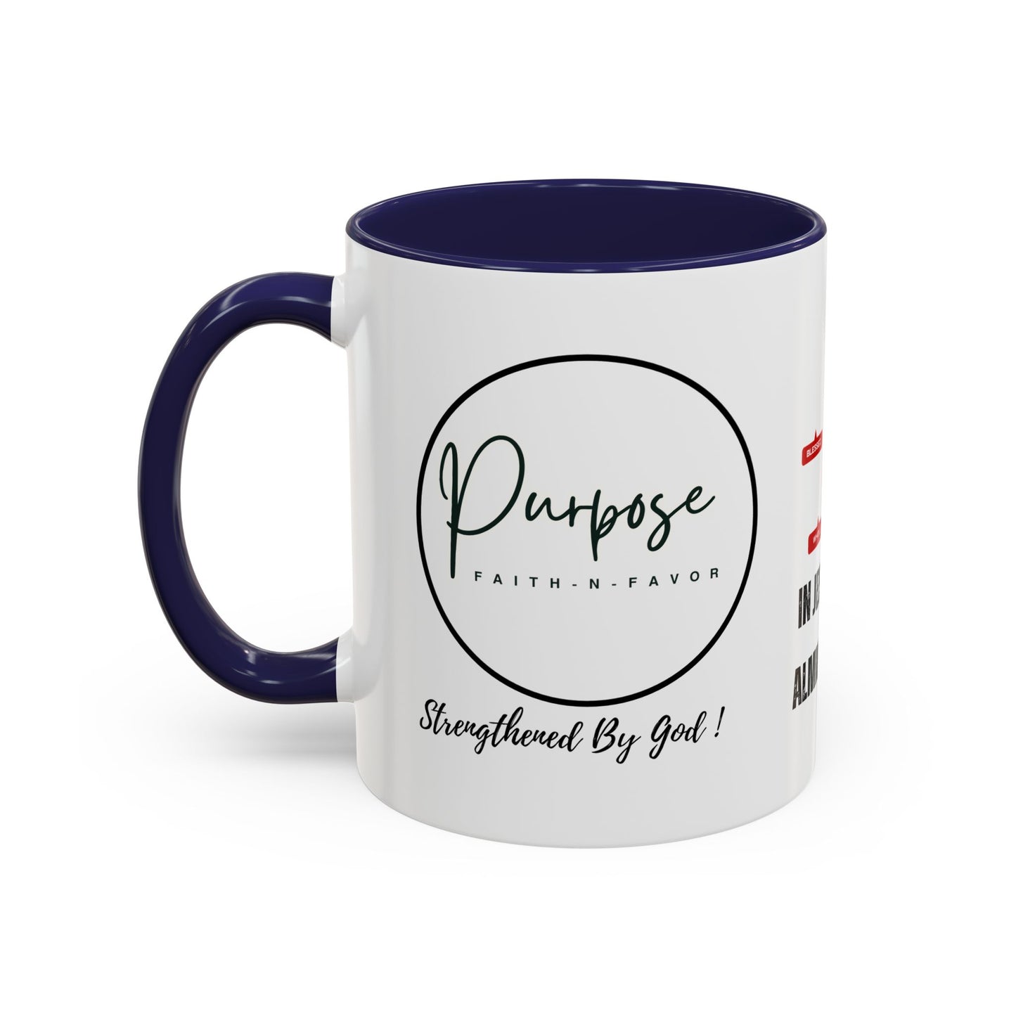 Inspirational Coffee Mug - I AM in Jesus Christ